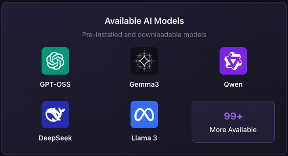 Modelle lokal ausführen